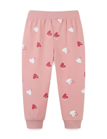Heart Printing Sweatpants - Mini Taylor